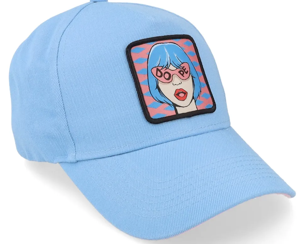 Dope Pop Art Patch Lightblue/Pink A-frame Adj - 4REAL