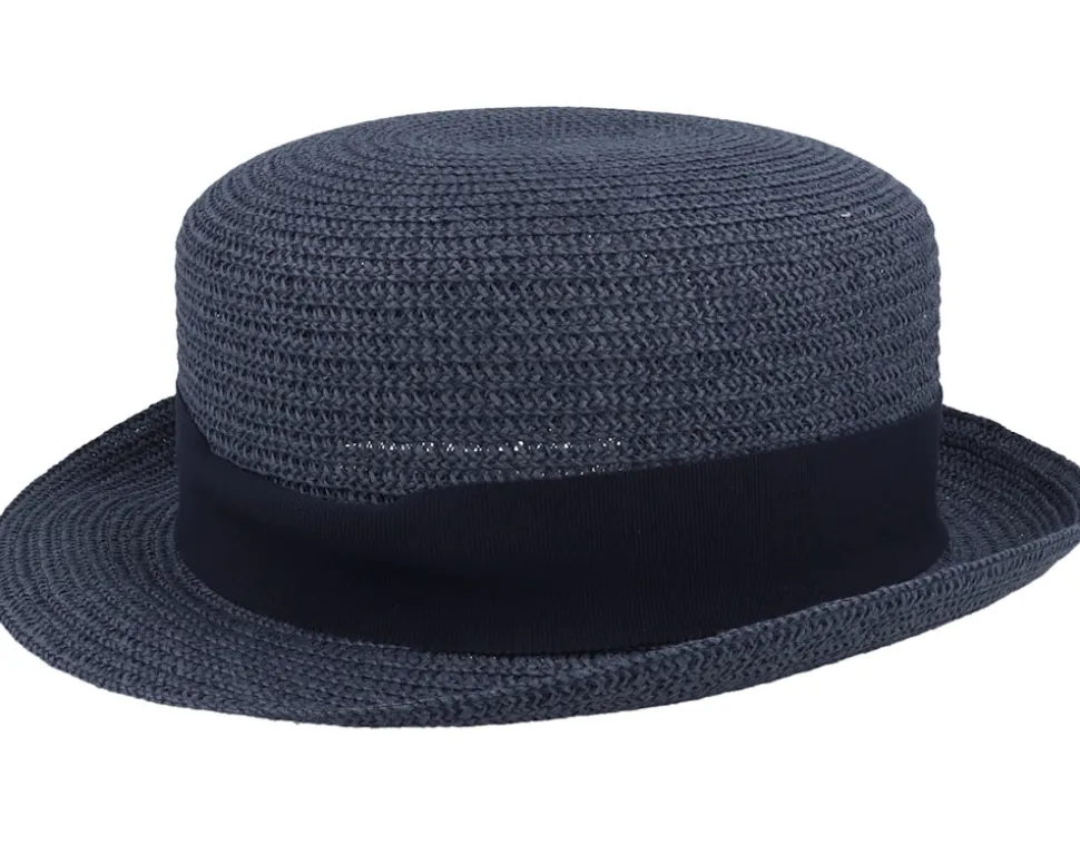 Dorle Paperbr Blue Straw Hat - Mayser