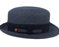 Dorle Paperbr Blue Straw Hat - Mayser