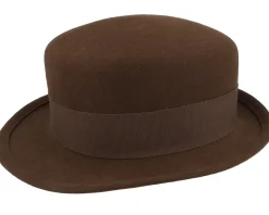 Dorle Wool Soft Chestnut Bowler - Mayser