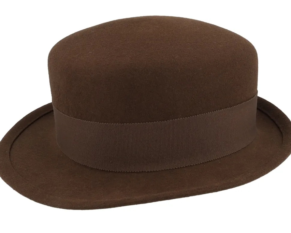 Dorle Wool Soft Chestnut Bowler - Mayser