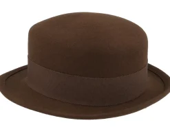 Dorle Wool Soft Chestnut Bowler - Mayser