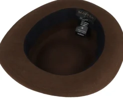 Dorle Wool Soft Chestnut Bowler - Mayser