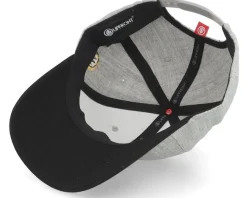 Doughnut Smile Heather Grey/Black Adjustable - Lucid Smile