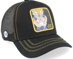 Dragon Ball Majin Vegeta Navy/Black/Yellow Trucker - Capslab