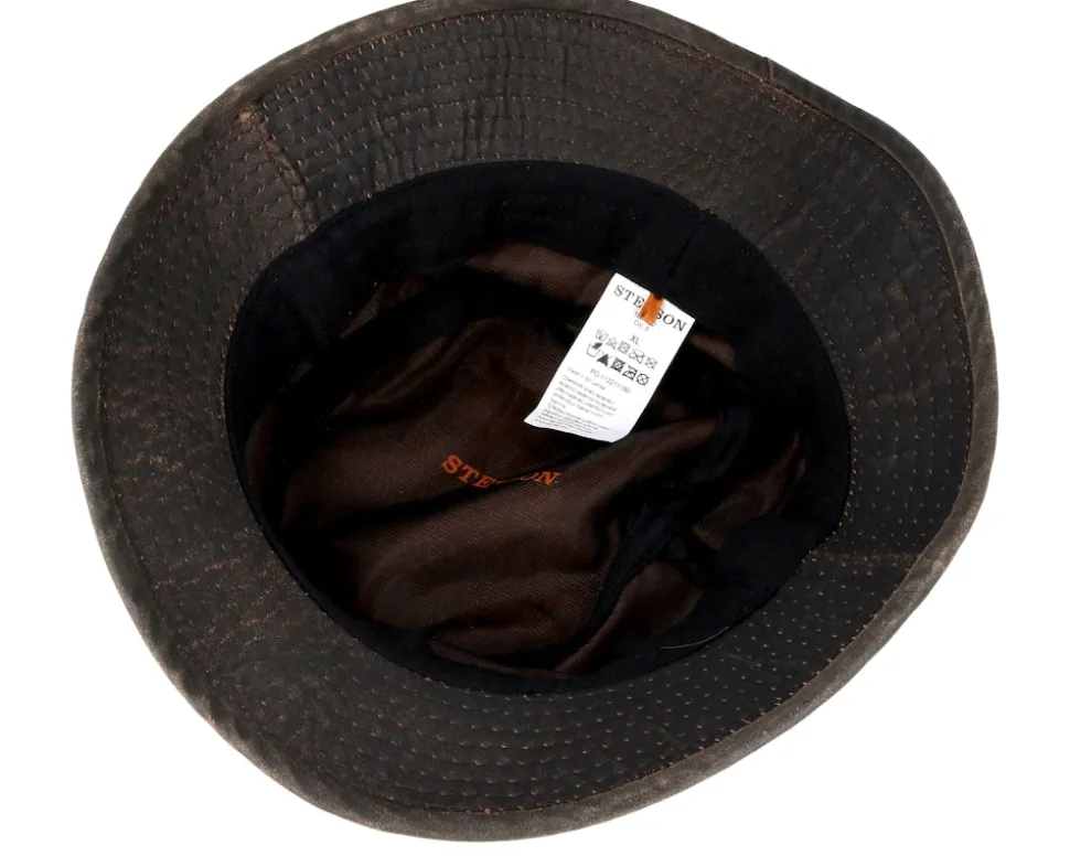 Drasco Co/Pes Brown Bucket - Stetson
