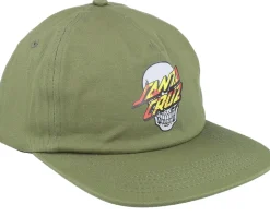 Dressen Skull Dot Sea Kelp Snapback - Santa Cruz