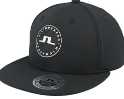 Drive Cap Black Snapback - J.Lindeberg