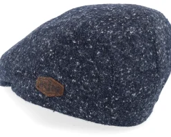 Driver 42 Wool Mix Blue Donegal Flat Cap - MJM Hats