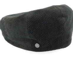 Driver Cap Corduroy Dark Green Flatcap - Lierys