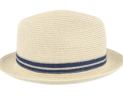 Duan Toyo Natural/Blue Straw Hat - MJM Hats