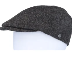 Duck Cap Wool Charcoal Flatcap - Lierys