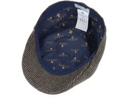 Duck Cap Wool/Cashmere Beige Flatcap - Lierys