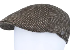 Duck Cap Wool/Cashmere Beige Flatcap - Lierys