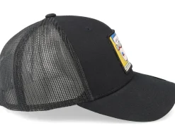 Dumb And Broke Patch Black Trucker - 4REAL