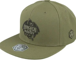Dungeon Master Dragon Brown Earth Snapback - Critiql Hit