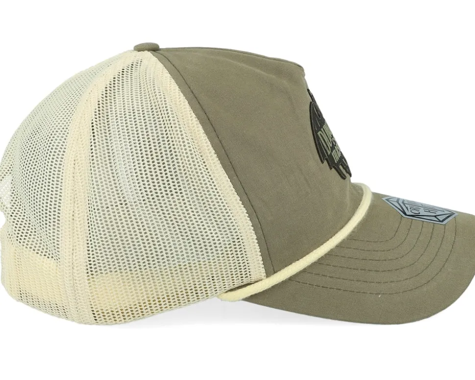 Dungeon Master Dragon Loden/Sand/Cream Trucker - Critiql Hit