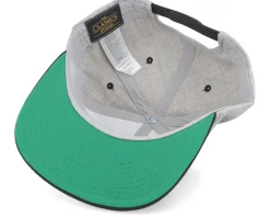 Dungeon Master Dragon Silhouette Grey/Black Snapback - Critiql Hit