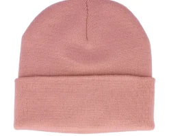 Dusky Pink Cuff Blank Beanie - Beechfield