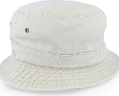 Dyed Cotton Twill Natural Bucket - MJM Hats