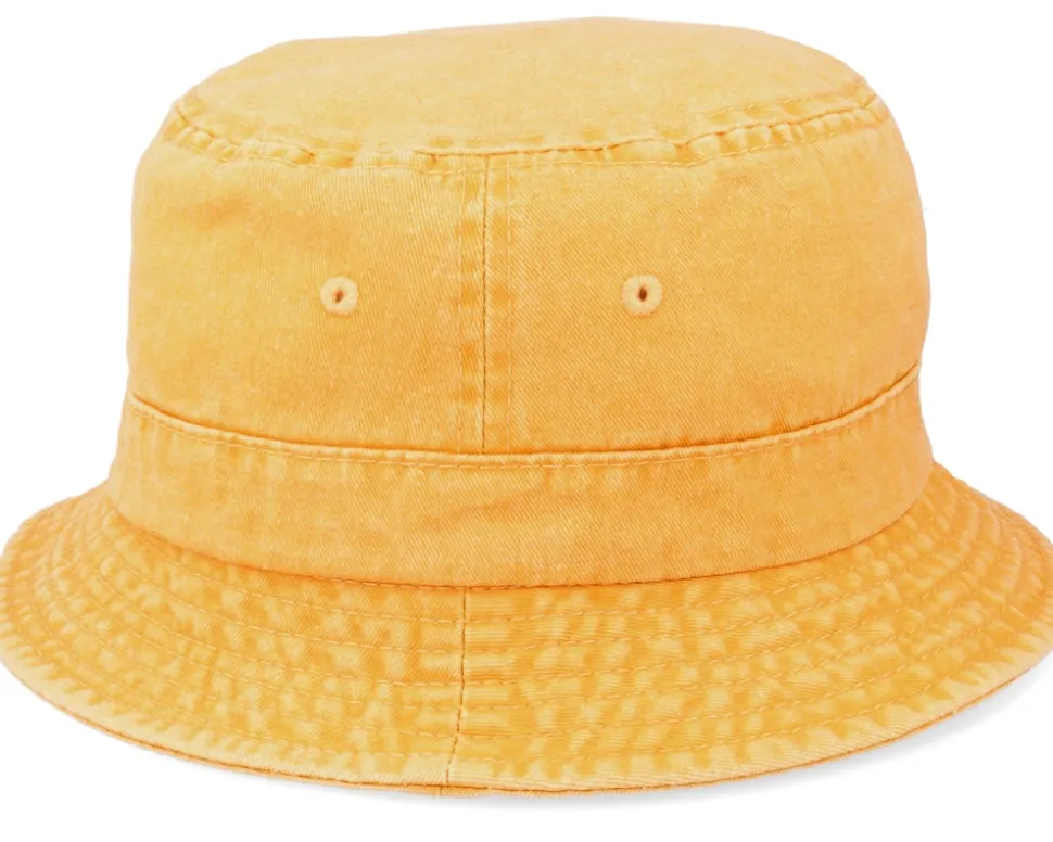 Dyed Cotton Twill Yellow Bucket - MJM Hats