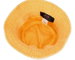 Dyed Cotton Twill Yellow Bucket - MJM Hats