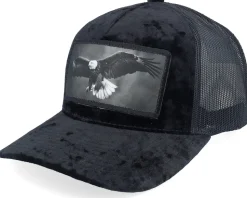 Eagle Big Patch Velvet Black Trucker - Calza Pennello
