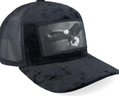 Eagle Big Patch Velvet Black Trucker - Calza Pennello