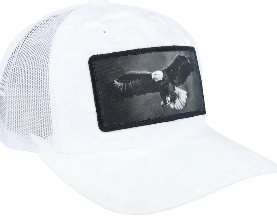 Eagle Big Patch Velvet White Trucker - Calza Pennello