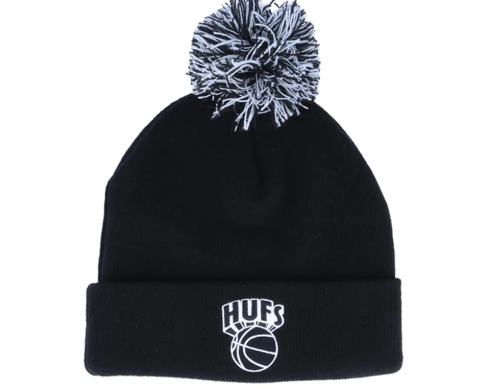 Eastern Beanie Black Pom - HUF