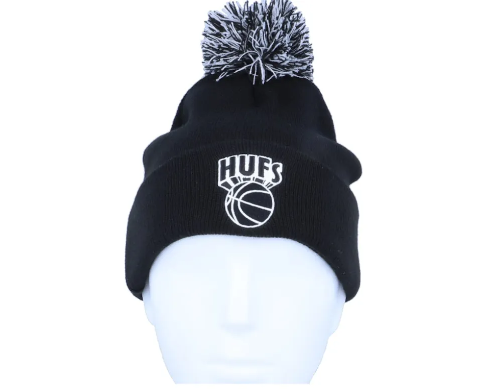 Eastern Beanie Black Pom - HUF