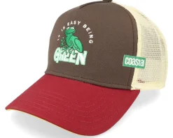 Easy Green Mudd/Wine Trucker - Coastal