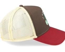 Easy Green Mudd/Wine Trucker - Coastal