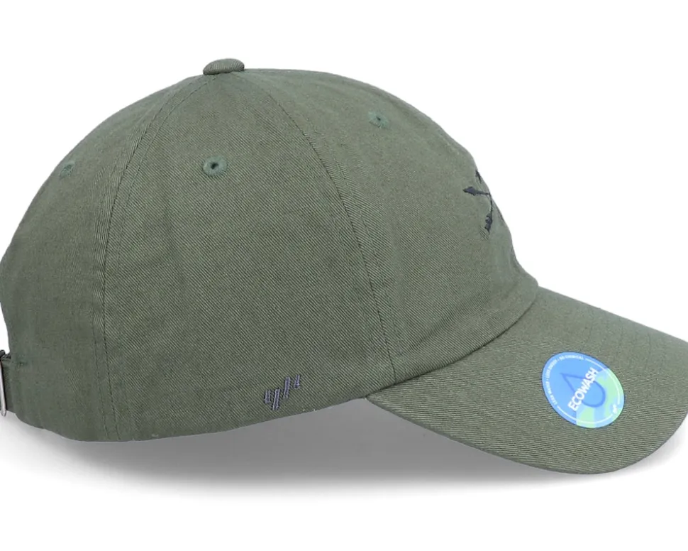 Ecowash Nature Arrow Cross Olive Dad Cap - Wild Spirit