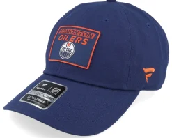 Edmonton Oilers Authentic Pro Rink Prime Blue Dad Cap - Fanatics