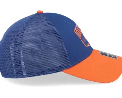 Edmonton Oilers Meshback Blue/Dark Orange Trucker - Fanatics