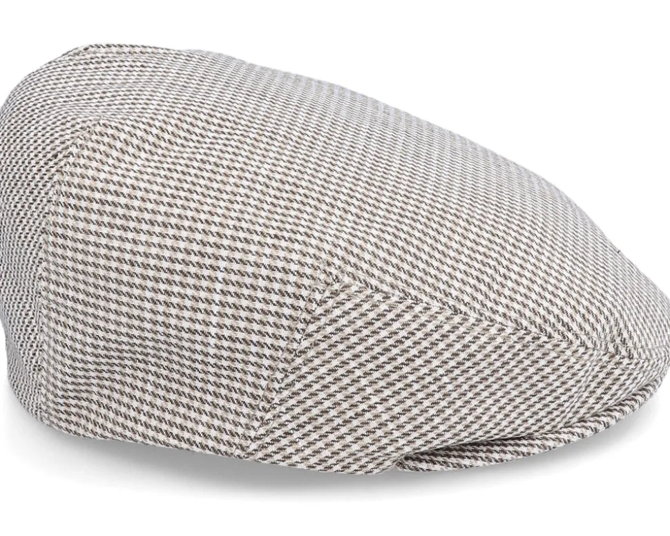 Edward Pepita Green Flat Cap - CTH Ericson