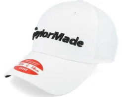 Eg Radar Hat White/Black Adjustable - Taylor Made