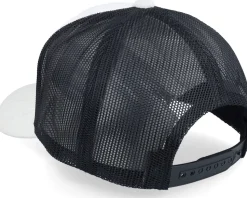 Eiffel Tower Velvet White/Black A-frame Trucker - Calza Pennello