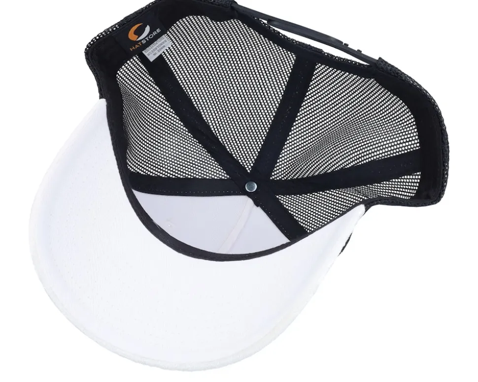 Eiffel Tower Velvet White/Black A-frame Trucker - Calza Pennello