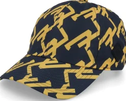 Elijah Geo Print Cap Jl Navy Dad Cap - J.Lindeberg