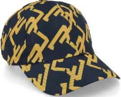 Elijah Geo Print Cap Jl Navy Dad Cap - J.Lindeberg