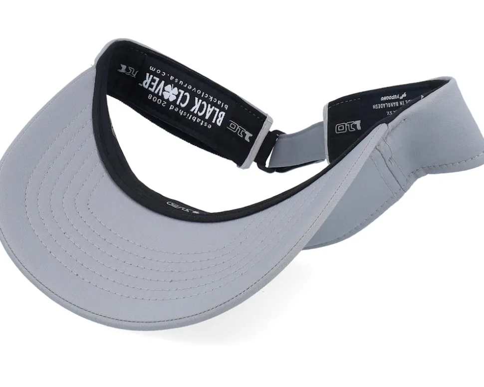 Elite Grey 110 Visor - Black Clover