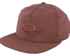 Ellipse Corduroy Hat Grenache Snapback - Oakley