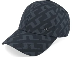 Elo Printed Cap Bias Bridge Black Adjustable - J.Lindeberg