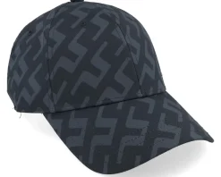 Elo Printed Cap Bias Bridge Black Adjustable - J.Lindeberg