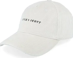 Embroidered Corduroy Cap Cove Dad Cap - Lyle & Scott