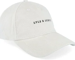 Embroidered Corduroy Cap Cove Dad Cap - Lyle & Scott