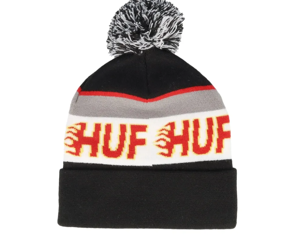 Enforcer Beanie Black Pom - HUF
