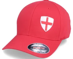 England Flag Shield Red Flexfit - Forza